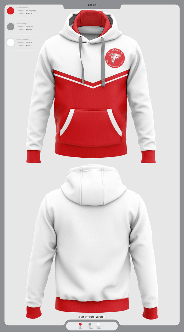 Hoodie, Constantine High School Cross Country, Cross Country, Teamtime, Team time, sublimation, custom sports apparel, team uniforms, spirit wear, spiritwear, sports uniforms, custom shirts, team store, custom team store, fundraiser sports, apparel fundraiser