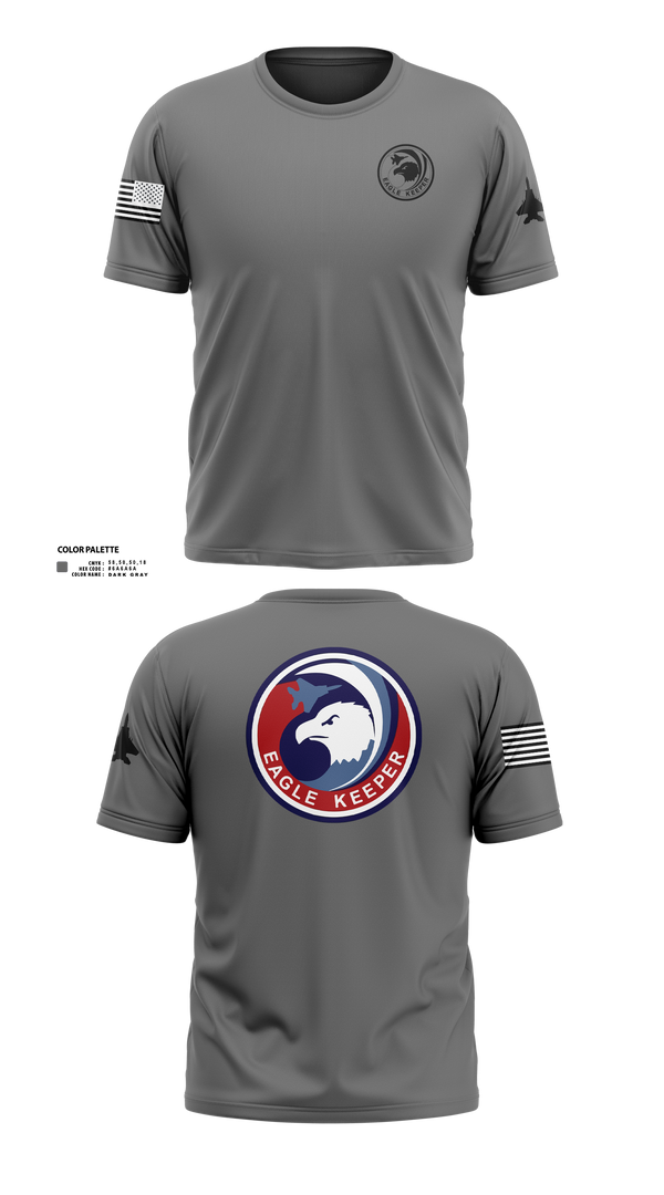 Old School Cotton Feel Shirt, Strike Eagle Keeper, Air Force, Teamtime, Team time, sublimation, custom sports apparel, team uniforms, spirit wear, spiritwear, sports uniforms, custom shirts, team store, custom team store, fundraiser sports, apparel fundraiser