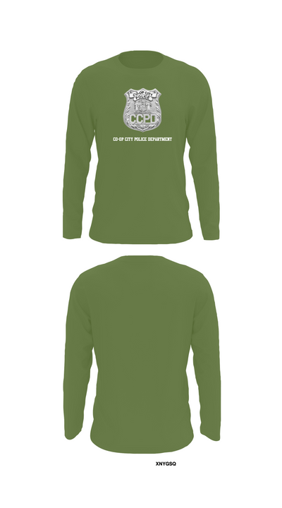 Co-op City Police Department 96634913 Long Sleeve Performance Shirt 50
