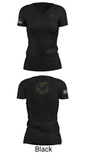 Bayou Marine Insulation, LLC 25928078 Women's Short Sleeve V-neck Shirt - 38
