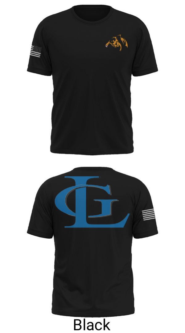 Old School Cotton Feel Shirt, La Grande High School Soccer, Men's Soccer, Teamtime, Team time, sublimation, custom sports apparel, team uniforms, spirit wear, spiritwear, sports uniforms, custom shirts, team store, custom team store, fundraiser sports, apparel fundraiser