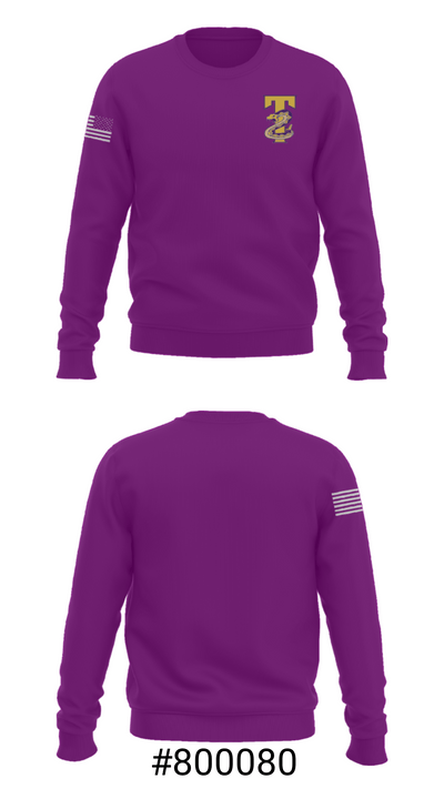 Tucumcari High School Softball 19476025 Crew Neck Sweatshirt - 16