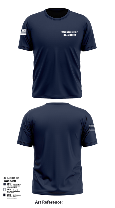 Volunteer Fire Co. Ainaloa 35465352 Short Sleeve Performance Shirt - 134
