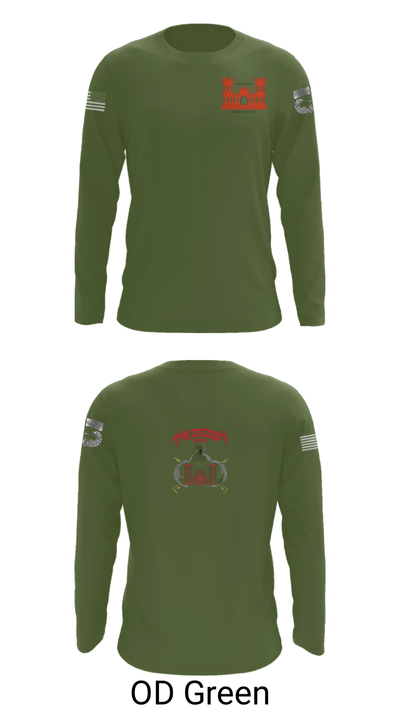 1138th SAPPER Company 17190098 Long Sleeve Performance Shirt - 37