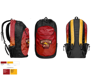 Gear Bag, Northeastern High School Soccer, Women's Soccer, Teamtime, Team time, sublimation, custom sports apparel, team uniforms, spirit wear, spiritwear, sports uniforms, custom shirts, team store, custom team store, fundraiser sports, apparel fundraiser