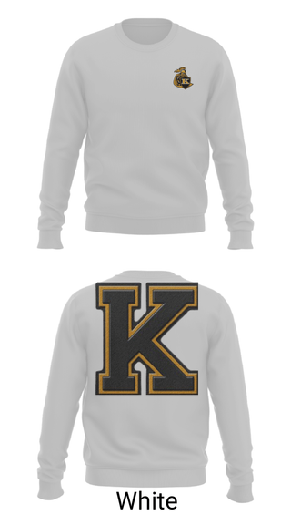 Crew Neck Sweatshirt, Floyd E Kellam High School Cross Country, Cross Country, Teamtime, Team time, sublimation, custom sports apparel, team uniforms, spirit wear, spiritwear, sports uniforms, custom shirts, team store, custom team store, fundraiser sports, apparel fundraiser