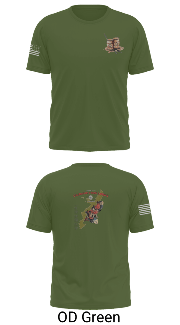 Old School Cotton Feel Shirt, 3rd G Co v2/8, Marines, Teamtime, Team time, sublimation, custom sports apparel, team uniforms, spirit wear, spiritwear, sports uniforms, custom shirts, team store, custom team store, fundraiser sports, apparel fundraiser