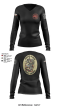 Marine Wing Support Squadron 473 1974878 Women's Long Sleeve V-neck Shirt - 6
