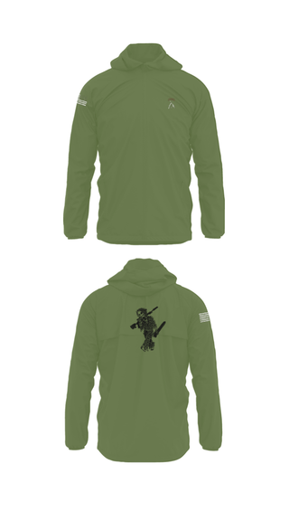 Windbreaker, 2-5 CAV Snipers, Army, Teamtime, Team time, sublimation, custom sports apparel, team uniforms, spirit wear, spiritwear, sports uniforms, custom shirts, team store, custom team store, fundraiser sports, apparel fundraiser