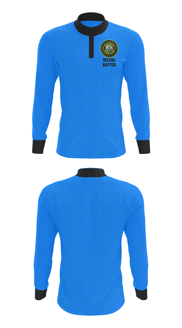 Quarter Zip Jacket, meana raptor, Golf, Teamtime, Team time, sublimation, custom sports apparel, team uniforms, spirit wear, spiritwear, sports uniforms, custom shirts, team store, custom team store, fundraiser sports, apparel fundraiser
