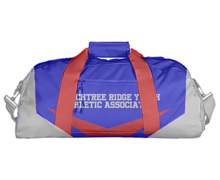 Duffle Bag, Peachtree Ridge Youth Athletic Association, Men's Basketball, Teamtime, Team time, sublimation, custom sports apparel, team uniforms, spirit wear, spiritwear, sports uniforms, custom shirts, team store, custom team store, fundraiser sports, apparel fundraiser