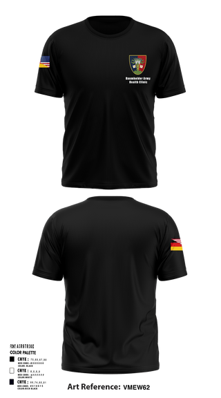 Short Sleeve Performance Shirt, U.S. Army Health Clinic - Baumholder, Army, Teamtime, Team time, sublimation, custom sports apparel, team uniforms, spirit wear, spiritwear, sports uniforms, custom shirts, team store, custom team store, fundraiser sports, apparel fundraiser