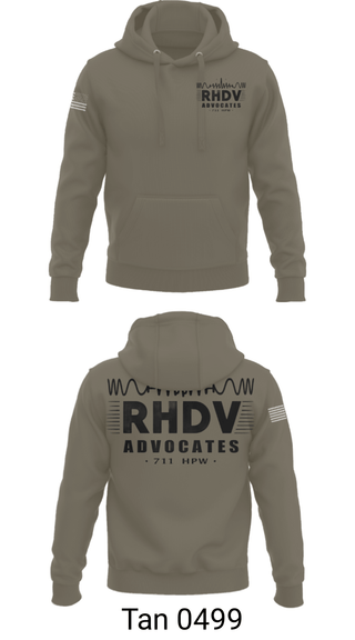 Hoodie, 711 HPW/RHDV, Army, Teamtime, Team time, sublimation, custom sports apparel, team uniforms, spirit wear, spiritwear, sports uniforms, custom shirts, team store, custom team store, fundraiser sports, apparel fundraiser