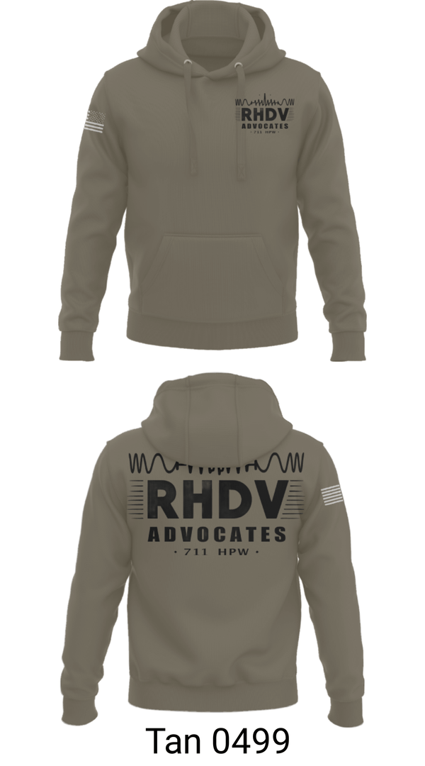Hoodie, 711 HPW/RHDV, Army, Teamtime, Team time, sublimation, custom sports apparel, team uniforms, spirit wear, spiritwear, sports uniforms, custom shirts, team store, custom team store, fundraiser sports, apparel fundraiser