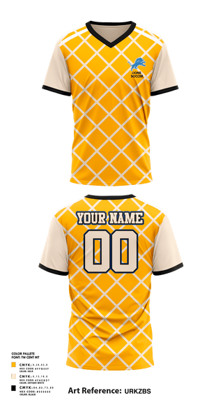 Mens Soccer Jersey, Lions, Men's Soccer, Teamtime, Team time, sublimation, custom sports apparel, team uniforms, spirit wear, spiritwear, sports uniforms, custom shirts, team store, custom team store, fundraiser sports, apparel fundraiser