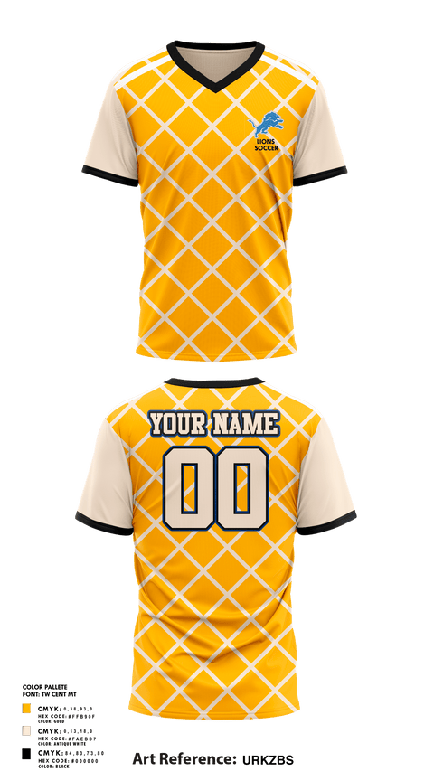 Mens Soccer Jersey, Lions, Men's Soccer, Teamtime, Team time, sublimation, custom sports apparel, team uniforms, spirit wear, spiritwear, sports uniforms, custom shirts, team store, custom team store, fundraiser sports, apparel fundraiser