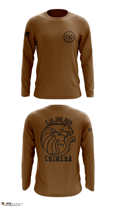 C co 152 BEB 45223010 Long Sleeve Performance Shirt 2