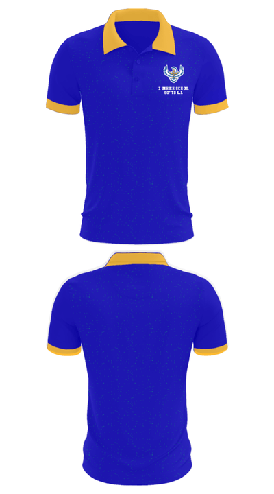 Zuni High School Softball 40526420 Short Sleeve Performance Polo - 25