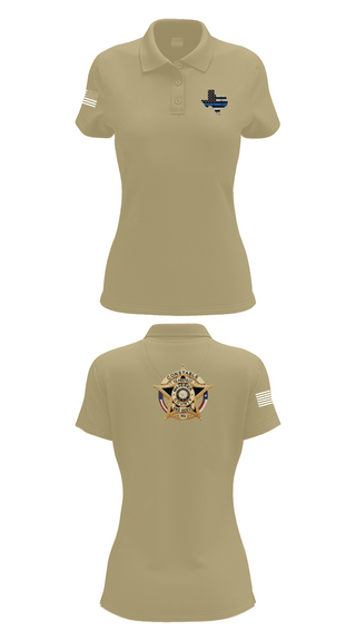 Womens Short Sleeve Performance Polo, Maverick County Constable PCT 4, , Teamtime, Team time, sublimation, custom sports apparel, team uniforms, spirit wear, spiritwear, sports uniforms, custom shirts, team store, custom team store, fundraiser sports, apparel fundraiser