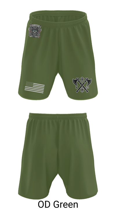 Baker 3-509th 3rd Plt 1st squad 60073036 Athletic Shorts With Pockets - 49