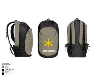 Gear Bag, BTRY-B 1/188th, National Guard, Teamtime, Team time, sublimation, custom sports apparel, team uniforms, spirit wear, spiritwear, sports uniforms, custom shirts, team store, custom team store, fundraiser sports, apparel fundraiser