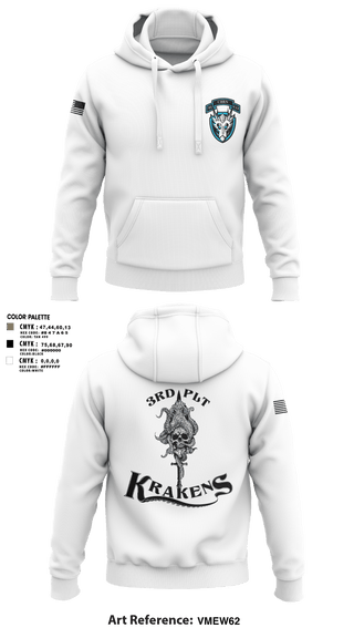 Hoodie, 3RD PLT95TH CBRN3rd plt, Army, Teamtime, Team time, sublimation, custom sports apparel, team uniforms, spirit wear, spiritwear, sports uniforms, custom shirts, team store, custom team store, fundraiser sports, apparel fundraiser
