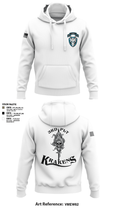 3RD PLT95TH CBRN 57596353 Hoodie - 2
