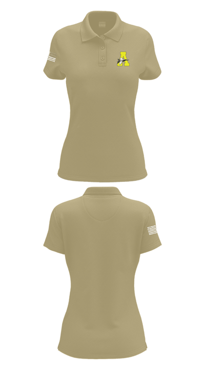 Airport High School Cheer 33792869 Women's Short Sleeve Performance Polo  - 43