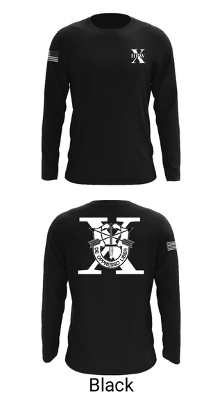 Long Sleeve Performance Shirt, 10th Special Forces HPW, , Teamtime, Team time, sublimation, custom sports apparel, team uniforms, spirit wear, spiritwear, sports uniforms, custom shirts, team store, custom team store, fundraiser sports, apparel fundraiser