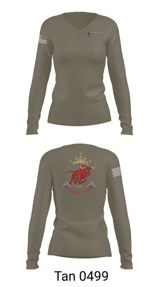 Womens Long Sleeve Vneck Shirt, Yasog, Marines, Teamtime, Team time, sublimation, custom sports apparel, team uniforms, spirit wear, spiritwear, sports uniforms, custom shirts, team store, custom team store, fundraiser sports, apparel fundraiser