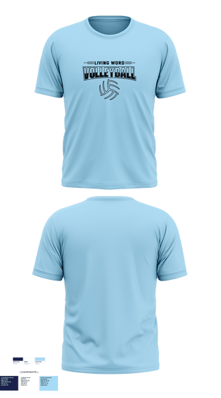 Short Sleeve Performance Shirt, Living Word Academy Volleyball, Women's Volleyball, Teamtime, Team time, sublimation, custom sports apparel, team uniforms, spirit wear, spiritwear, sports uniforms, custom shirts, team store, custom team store, fundraiser sports, apparel fundraiser