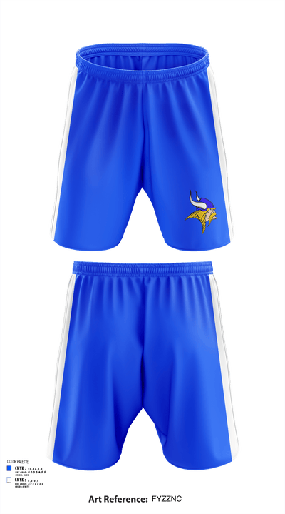 Lakeview Senior High School Soccer 71866064 Athletic Shorts With Pockets - 125