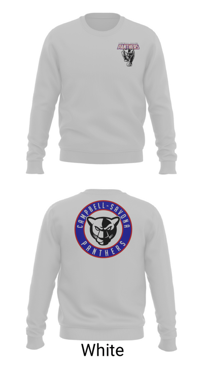 Campbell-Savona Senior High School Track 38592234 Crew Neck Sweatshirt - 2