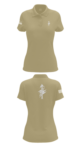 Womens Short Sleeve Performance Polo, 3rd Battalion 2nd Marines Scout Sniper Platoon, Marines, Teamtime, Team time, sublimation, custom sports apparel, team uniforms, spirit wear, spiritwear, sports uniforms, custom shirts, team store, custom team store, fundraiser sports, apparel fundraiser