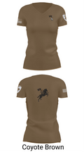 Oklahoma State University Ranger Challenge 45471102 Women's Short Sleeve V-neck Shirt - 8