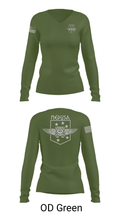 2D Marine Raider Battalion 793595 Women's Long Sleeve V-neck Shirt - 57