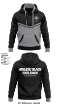 Athletic black excellence 2 85687336 Hoodie - 1