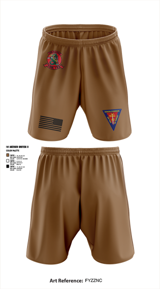 Athletic Shorts With Pockets, MAG-42 VMA-133, , Teamtime, Team time, sublimation, custom sports apparel, team uniforms, spirit wear, spiritwear, sports uniforms, custom shirts, team store, custom team store, fundraiser sports, apparel fundraiser