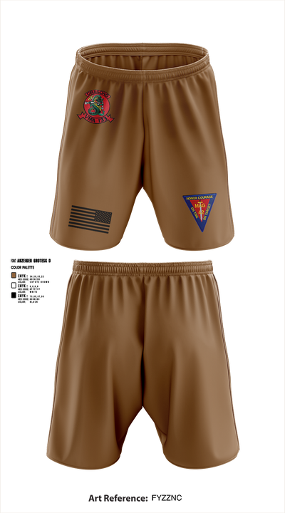 MAG-42 VMA-133 60916507 Athletic Shorts With Pockets - 2
