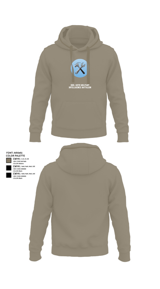 Hoodie, HHD, 415th Military Intelligence Battalion, National Guard, Teamtime, Team time, sublimation, custom sports apparel, team uniforms, spirit wear, spiritwear, sports uniforms, custom shirts, team store, custom team store, fundraiser sports, apparel fundraiser