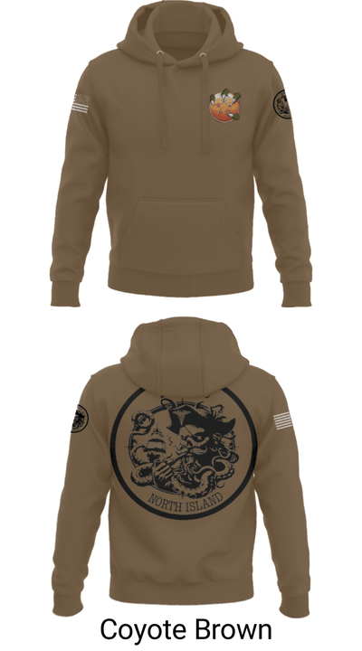 USS MAKIN ISLAND 57574160 Hoodie - 17