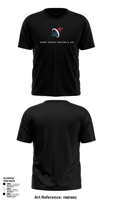 Old School Cotton Feel Shirt, Handy Hugo’s Heating & Air, , Teamtime, Team time, sublimation, custom sports apparel, team uniforms, spirit wear, spiritwear, sports uniforms, custom shirts, team store, custom team store, fundraiser sports, apparel fundraiser