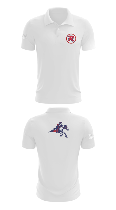 Richland High School Dance 22190873 Short Sleeve Performance Polo - 9