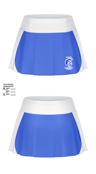 Skort, Orland Jr Trojans Cheer, Cheer, Teamtime, Team time, sublimation, custom sports apparel, team uniforms, spirit wear, spiritwear, sports uniforms, custom shirts, team store, custom team store, fundraiser sports, apparel fundraiser