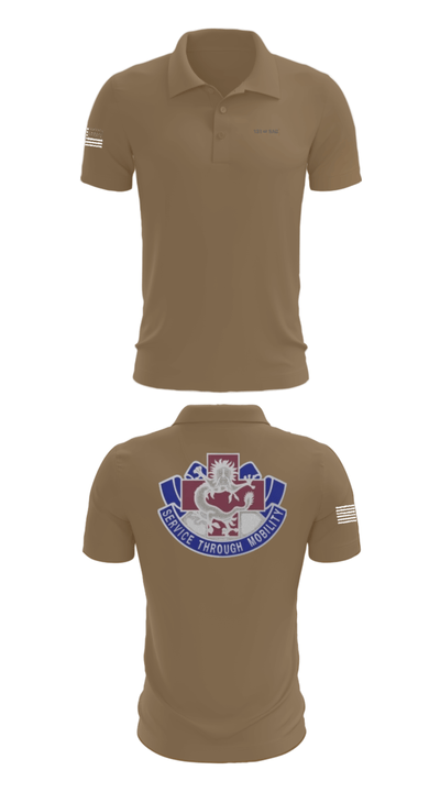 131st SAD 30923747 Short Sleeve Performance Polo - 7