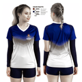 Newman International Academy at Gibbins Senior High School Soccer 64849568 Women's Short Sleeve V-neck Shirt - 3