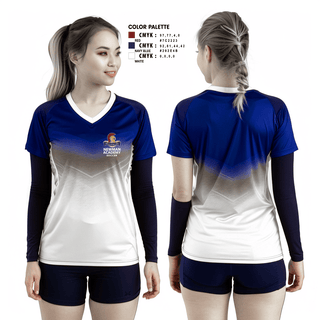 Womens Short Sleeve Vneck Shirt, Newman International Academy at Gibbins Senior High School Soccer, Men's Soccer, Teamtime, Team time, sublimation, custom sports apparel, team uniforms, spirit wear, spiritwear, sports uniforms, custom shirts, team store, custom team store, fundraiser sports, apparel fundraiser