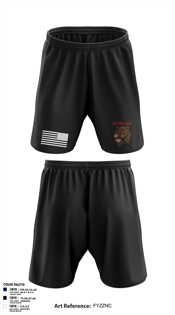 Athletic Shorts With Pockets, ECHO-88ECHO-88ECHO-88, , Teamtime, Team time, sublimation, custom sports apparel, team uniforms, spirit wear, spiritwear, sports uniforms, custom shirts, team store, custom team store, fundraiser sports, apparel fundraiser