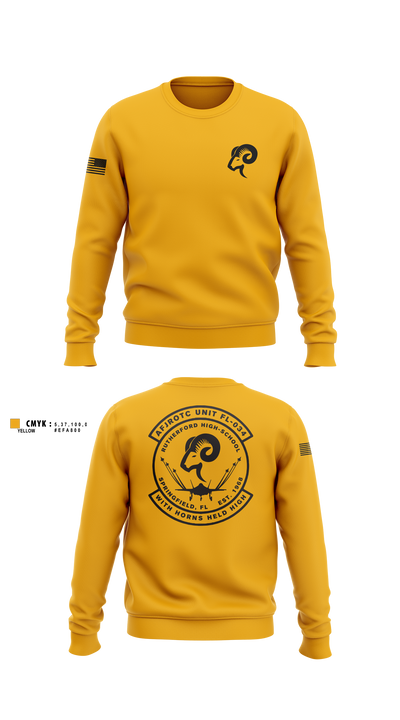 AFJROTC FL-034 58345712 Crew Neck Sweatshirt - 1