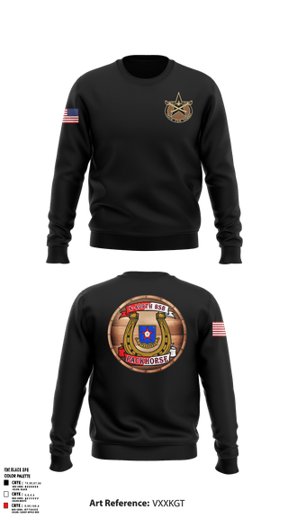 Crew Neck Sweatshirt, 4/409th BSB, Army, Teamtime, Team time, sublimation, custom sports apparel, team uniforms, spirit wear, spiritwear, sports uniforms, custom shirts, team store, custom team store, fundraiser sports, apparel fundraiser